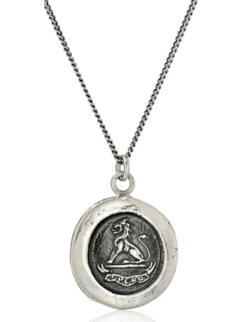 Pyrrha Silver Talisman Necklace